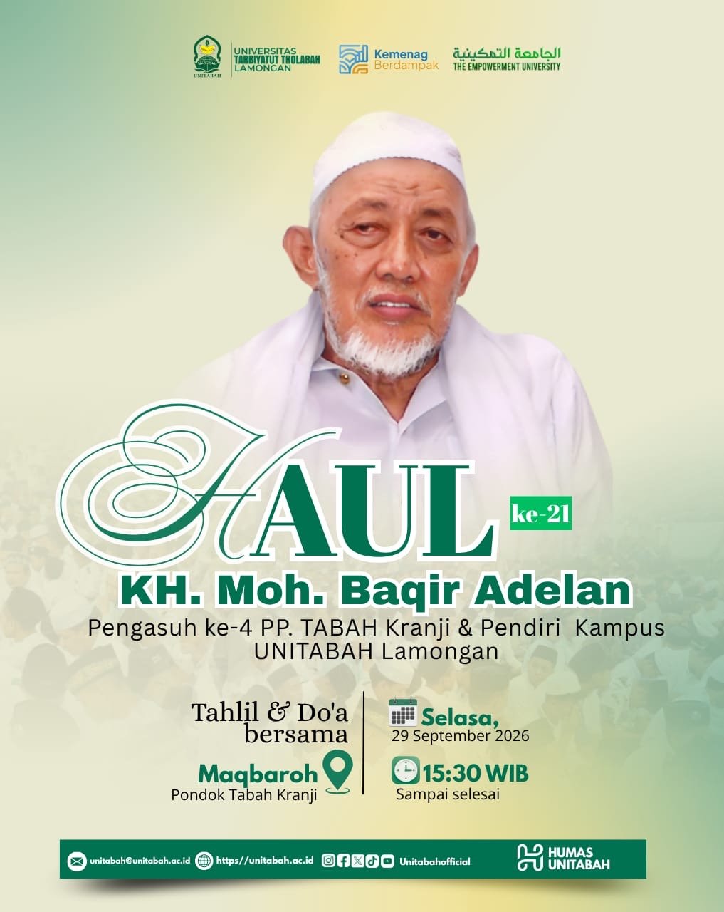 Haul ke-21 KH. Moh. Baqir...